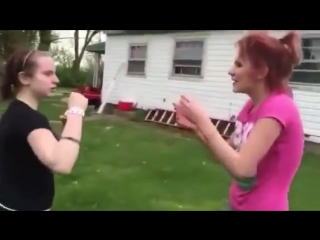 the perfect female fight, watch to the end